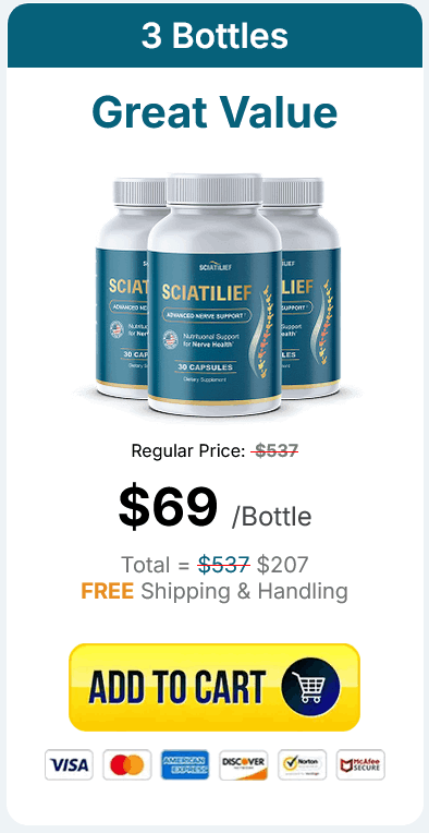 Sciatilief-3-bottle - order-now-( Ninety Days Supply) - image